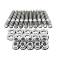 Picture of BLOX Racing SUS303 Stainless Steel Exhaust Manifold Stud Kit M8 x 1-25mm 45mm in Length - 7-piece