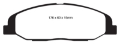 Picture of EBC 08-13 Cadillac CTS 3-0 Greenstuff Front Brake Pads