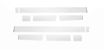 Picture of Putco 15-20 Ford F-150 Reg Cab 6-5ft Short Box 4-25in Tall - 10pcs SS Rocker Panels