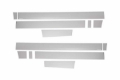 Picture of Putco 15-20 Ford F-150 Super Cab 6-5ft Short Box 4-25in Tall - 12pcs SS Rocker Panels