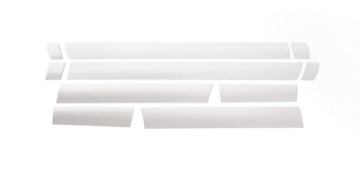Picture of Putco 11-16 Ford SuperDuty - Reg Cab 8ft Long Box - 10pcs - 6-25in Wide SS Rocker Panels