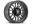 Picture of ICON Alpha 17x8-5 5x5 0mm Offset 4-75in BS 71-5mm Bore Titanium Wheel