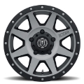 Picture of ICON Rebound 18x9 5x150 25mm Offset 6in BS 110-1mm Bore Titanium Wheel
