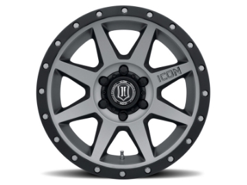 Picture of ICON Rebound 18x9 5x5 -12mm Offset 4-5in BS 71-5mm Bore Titanium Wheel