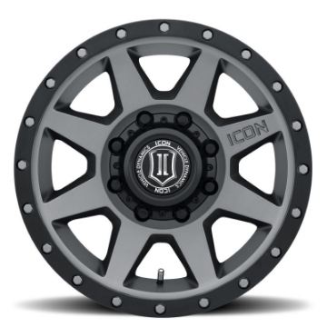 Picture of ICON Rebound HD 18x9 8x6-5 12mm Offset 5-5in BS 121-4mm Bore Titanium Wheel