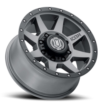 Picture of ICON Rebound HD 18x9 8x170 6mm Offset 5-25in BS 125mm Bore Titanium Wheel