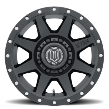 Picture of ICON Rebound HD 18x9 8x180 12mm Offset 5-5in BS 124-2mm Bore Satin Black Wheel