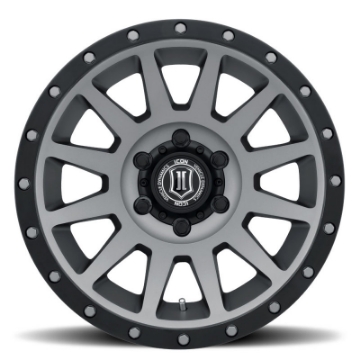 Picture of ICON Compression 17x8-5 6x135 6mm Offset 5in BS 87-1mm Bore Titanium Wheel