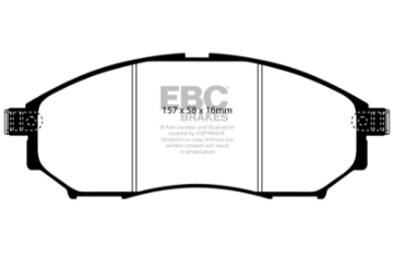 Picture of EBC 08-13 Infiniti EX35 3-5 Ultimax2 Front Brake Pads