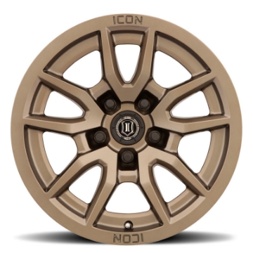 Picture of ICON Vector 5 17x8-5 5x5 -6mm Offset 4-5in BS 71-5mm Bore Bronze Wheel