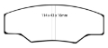 Picture of EBC Brakes Yellowstuff Performance Brake Pads