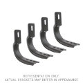 Picture of Go Rhino 19-20 Chevrolet Silverado 1500 Brackets for OE Xtreme Cab Length SideSteps