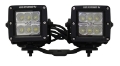 Picture of Go Rhino 18-20 Jeep Wrangler JL-JLU-Gladiator JT Light Mount - Two 3in Cubes