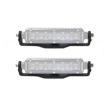 Picture of Go Rhino 18-20 Jeep Wrangler JL-JLU-Gladiator JT Light Mount - Two 6in Single Row