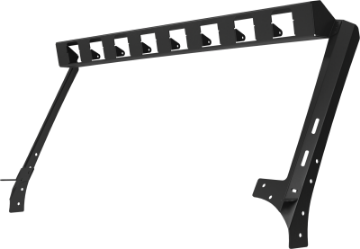 Picture of Go Rhino 07-18 Jeep Wrangler JK WLF Windshield Light Mount Frame - Eight Cube Lights