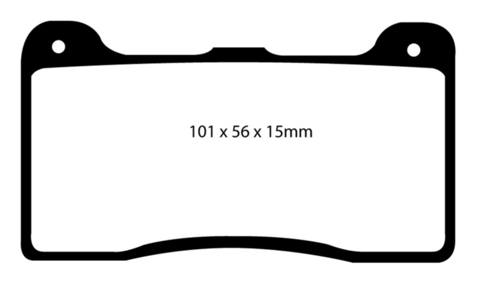 Picture of EBC Brakes Yellowstuff Performance Brake Pads