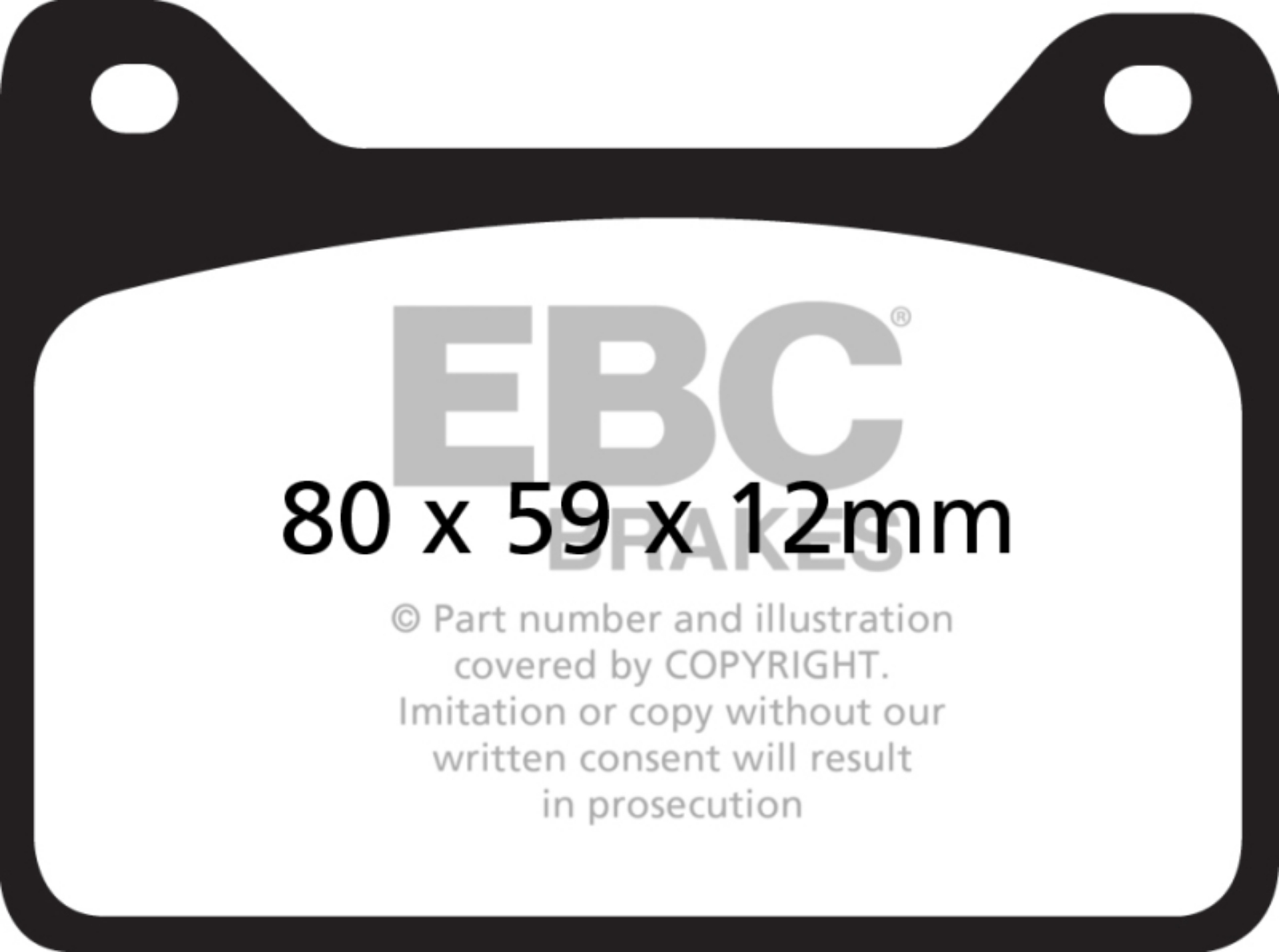 Picture of EBC Brakes Yellowstuff Performance Brake Pads