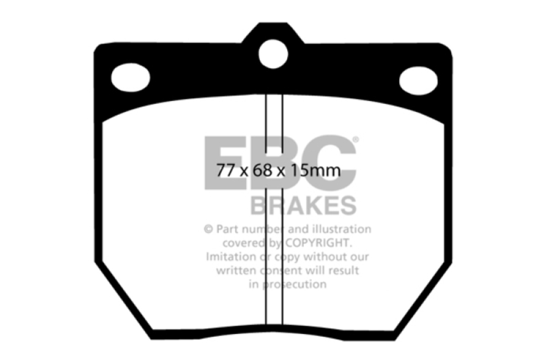 Picture of EBC Brakes Yellowstuff Performance Brake Pads
