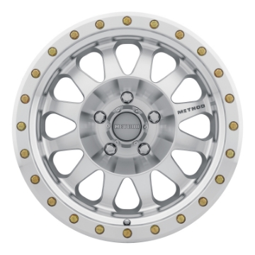 Picture of Method MR304 Double Standard 20x10 -18mm Offset 5x5 94mm CB Machined-Clear Coat Wheel