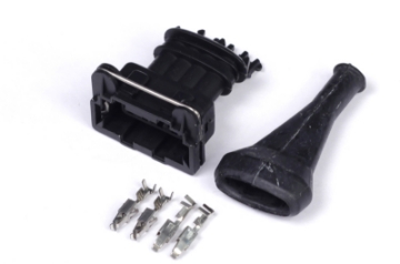 Picture of Haltech Bosch 4 Pin Junior Timer Female Connector Plug & Pins