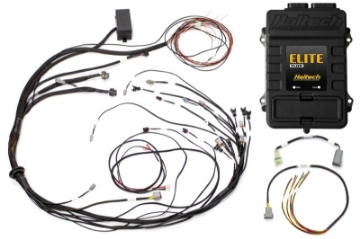 Picture of Haltech Elite 1500 Terminated Harness ECU Kit w- Square EV1 Injector Connectors