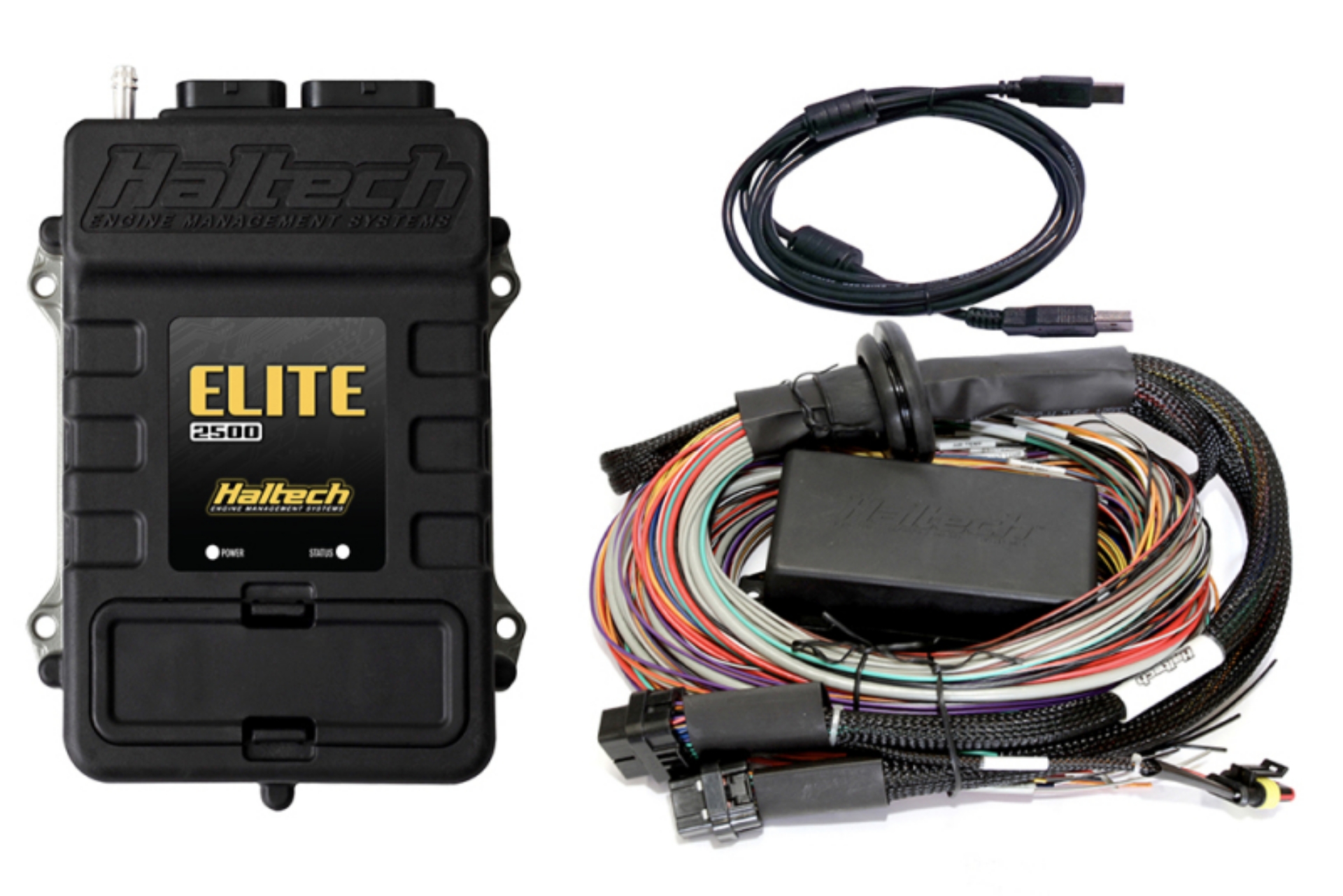 Picture of Haltech Elite 2500 Premium Universal Wire-In Harness ECU Kit - 5m 16ft
