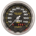 Picture of Autometer Marine Carbon Fiber Ultra-Lite 3-3-8in 120MPH GPS Speedometer Gauge