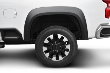 Picture of Bushwacker 2020 Chevrolet Silverado 2500 Extend-A-Fender Style Flares Rear 2pc - Black