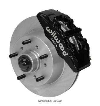 Picture of Wilwood Dynapro 6 Front Kit 11-75 Rotor Black 57-67 Ford F100