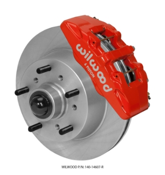 Picture of Wilwood Dynapro 6 Front Kit 11-75 Rotor Red 57-67 Ford F100