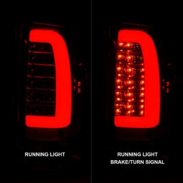 Picture of ANZO 95-00 Toyota Tacoma LED Taillights Chrome Housing Clear Lens Pair