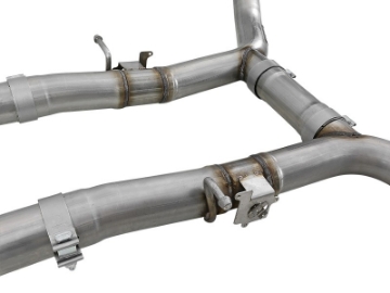 Picture of aFe MACH Force-Xp 3in 304 SS Cat-Back Exhaust 15-20 Dodge Charger Hellcat V8-6-2L-6-4L w-o Muffler