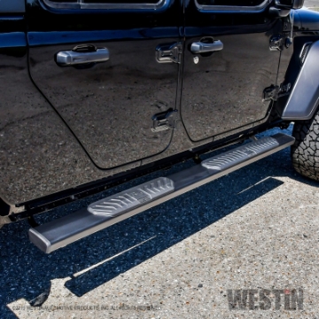 Picture of Westin 2020 Jeep Gladiator R5 Nerf Step Bars - Textured Black