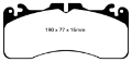Picture of EBC 09+ Lexus LS460 4-6 Sport Greenstuff Front Brake Pads