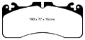 Picture of EBC 09+ Lexus LS460 4-6 Sport Greenstuff Front Brake Pads