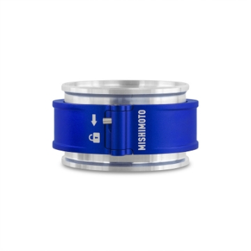 Picture of Mishimoto 3-0in Quick Release Clamp Assembly - Blue