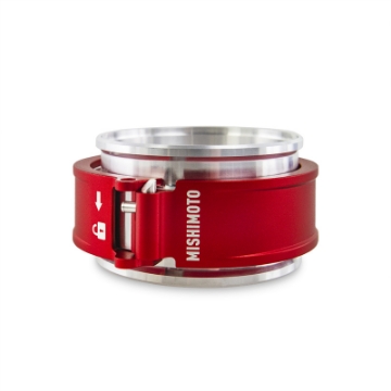 Picture of Mishimoto 3-0in Quick Release Clamp Assembly - Red