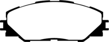Picture of EBC 09-10 Pontiac Vibe 2-4 2WD Greenstuff Front Brake Pads