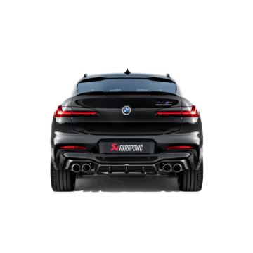 Picture of Akrapovic 2019+ BMW X4M Rear Carbon Fiber Diffuser - High Gloss