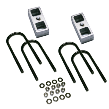 Picture of Superlift 99-10 Ford F-250 SuperDuty 2in Block Kit w- 3 7-8 AxleTube & Top Mounted Overload Leaf