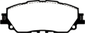 Picture of EBC 2019+ Lexus ES300H 2-5L Hybrid Redstuff Front Brake Pads