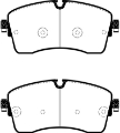 Picture of EBC 2018+ Jaguar E-Pace 2-0L Turbo 246 Greenstuff Front Brake Pads