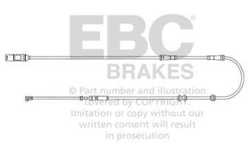Picture of EBC 10-15 BMW 740i 3-0TT F01 Rear Wear Leads