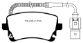 Picture of EBC 09-11 Audi A6 Quattro 3-0 Supercharged Ultimax2 Rear Brake Pads