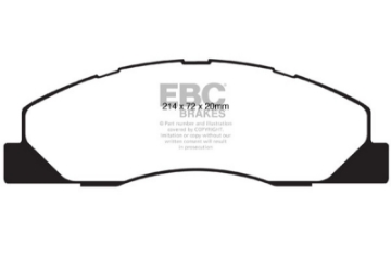 Picture of EBC 09-11 Dodge Ram 2500 Pick-up 5-7 2WD-4WD Extra Duty Front Brake Pads