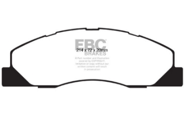 Picture of EBC 09-11 Dodge Ram 2500 Pick-up 5-7 2WD-4WD Extra Duty Front Brake Pads
