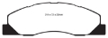 Picture of EBC 09-11 Dodge Ram 2500 Pick-up 5-7 2WD-4WD Greenstuff Front Brake Pads