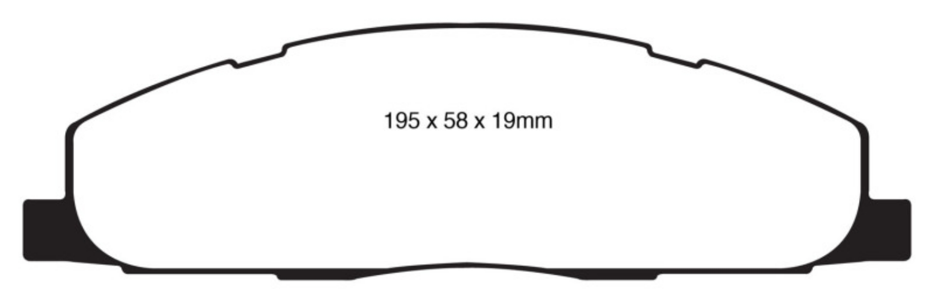 Picture of EBC 09-11 Dodge Ram 2500 Pick-up 5-7 2WD-4WD Greenstuff Rear Brake Pads