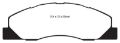 Picture of EBC 09-11 Dodge Ram 2500 Pick-up 5-7 2WD-4WD Yellowstuff Front Brake Pads