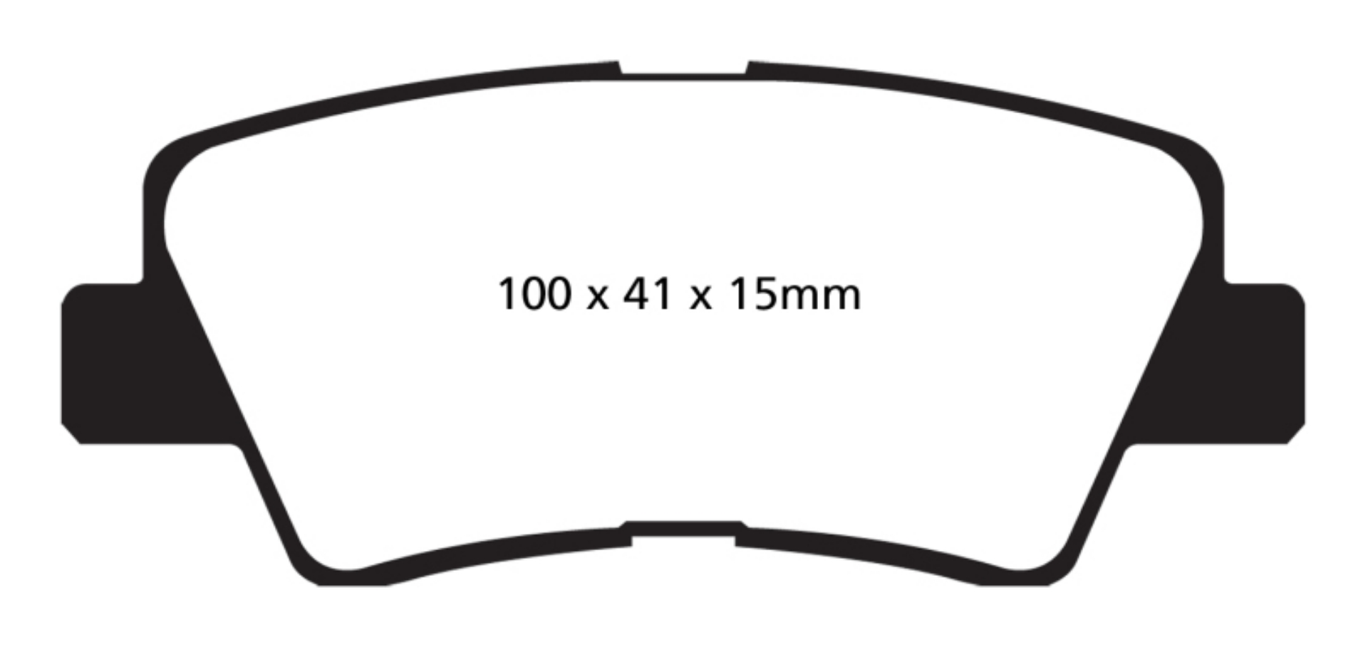 Picture of EBC 09-11 Hyundai Azera 3-3 Greenstuff Rear Brake Pads